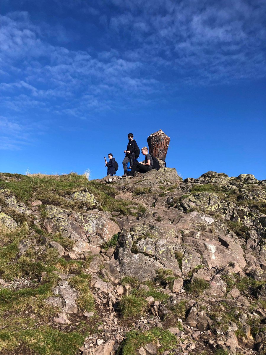 TheCloud_GHS's tweet photo. Our S2 group had a wonderful day with Mrs Forbes and the outdoor education team. The views look stunning and it’s brilliant to see big smiles after a long day of hill walking. Teamwork, communication and resilience was key to success!

@GHSfalkirk 
#nurture #outdooreducation https://t.co/E4mIVRuYdv
