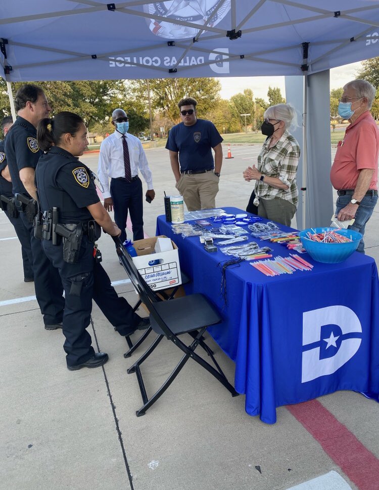 DallasCollege PD National Night Out photos from yesterday. Thank to all that came out and agencies that assisted. Glad to have Mesquite PD out with us.