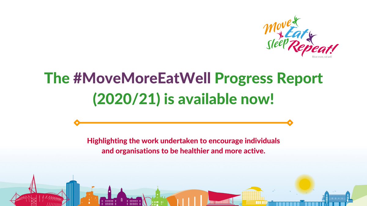 The #MoveMoreEatWell Progress Report is now available online!📈 📚ℹ️ 

Find out more about how the partnership plan has been encouraging individuals and organisations across Cardiff and the Vale to move more and eat well. 🚶🤝🍉

👉 
movemoreeatwell.co.uk/what-we-have-a…👈