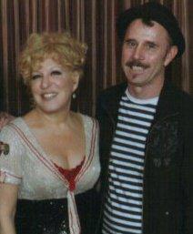 Back stage at the Leonard Cohen concert I ran into Bette Midler.She asked if I would like to go to her show and would I sign a copy of my book 'Snake Oil' for her daughter. I said hell yeah. Her P.A handed me 2 tickets. She said 'bring the book and give to me after the show'.