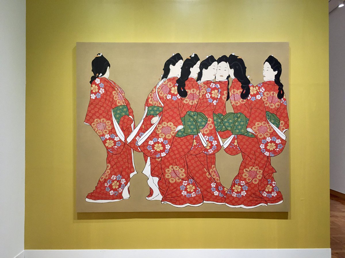 mupon_en's tweet photo. Miran Fukuda is a contemporary artist in dialogue with the art of the Edo period. See her retrospective at Chiba City Museum of Art. #福田美蘭 https://t.co/jpPqAT1IK9  #MuPon https://t.co/i7WuEGiZUj