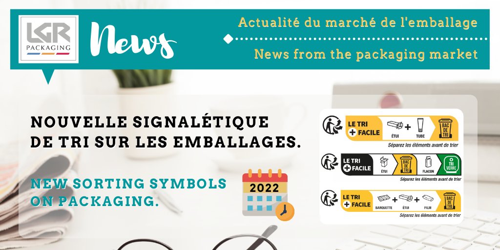 🇫🇷 Une nouvelle signalétique de #tri arrive sur les emballages ménagers dès 2022 !
Une Info-Tri simplifiée et harmonisée initiée par <a href="/citeofrance/">Citeo</a> et <a href="/Adelphe_fr/">Adelphe</a>.
👉 parlons-en pour adapter dès à présent vos emballages !

#lgrpackaging #Infotri #recyclage #emballage #loiAGEC