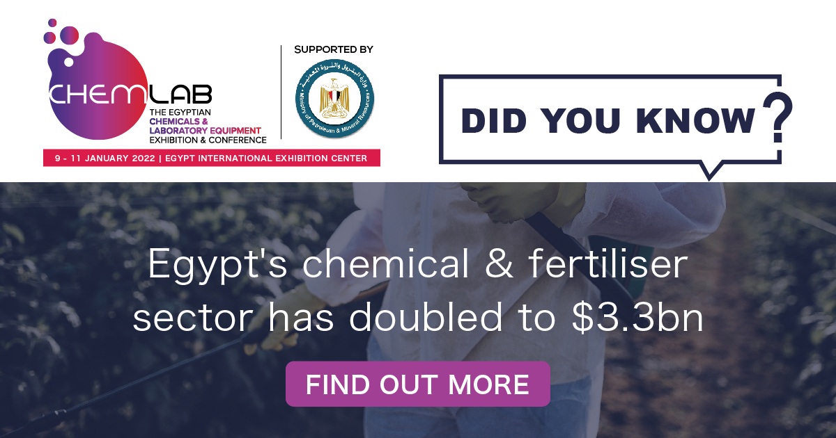 Chemlab2022's tweet photo. CHEMLAB is the only dedicated Show in the MENA region that provides a unique opportunity to chemical &amp; lab equipment providers to network with decision makers across multiple industries including agriculture.
https://t.co/7irmFvPrKF 
Supported by @MOPEgypt #chemical #laboratory https://t.co/YAKRWspCWN
