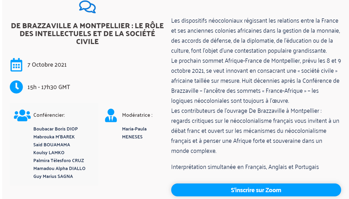 Collectif pour le Renouveau Africain - CORA tweet media