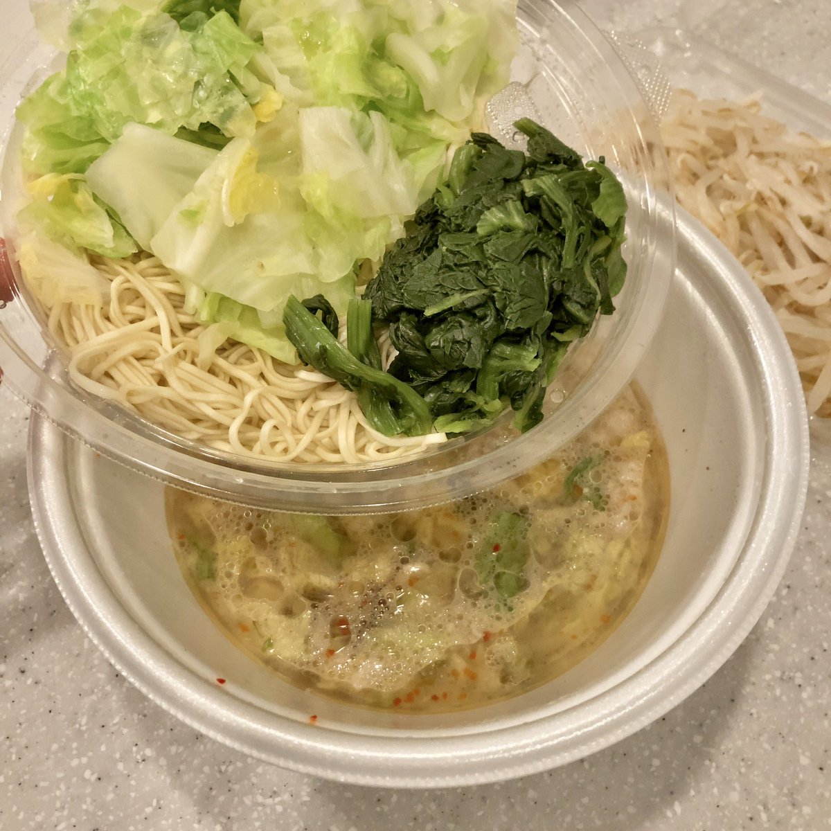 Tan 2 على تويتر 岐阜タンメン 松本 筑摩 でテイクアウト 岐阜タンメン 2辛 野菜増し ほうれん草 1 040 酢もやし 0 事前にお電話したので待たずに受け取り 行列はだいぶ落ち着いてきましたね Paypay 還元でした