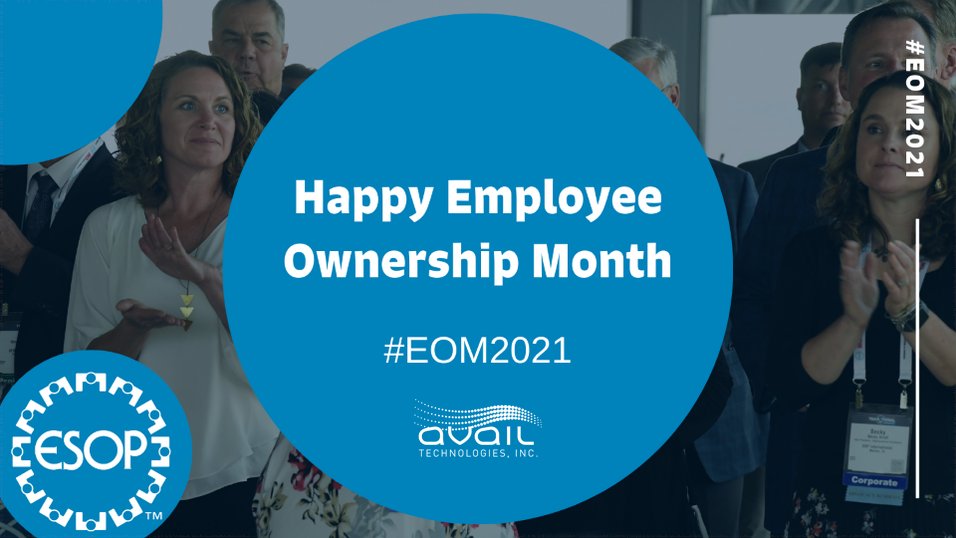 October is Employee Ownership Month! We are proud to be the only #ESOP company in the transit industry! The ownership of our work impacts each of our valued customers daily. #EOM2021
