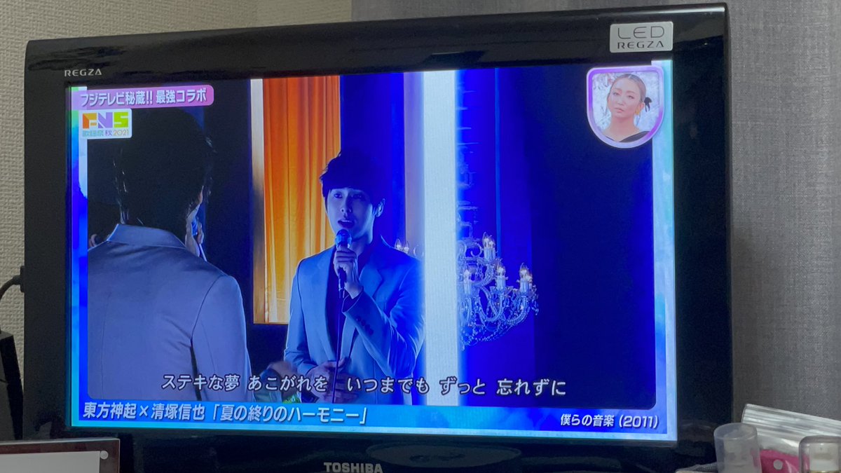 i_mamitvxq's tweet image. きたーーー♡
かっこいいしやっぱり歌に感動する😭😭😭
#東方神起
#FNS
#東方神起FNS