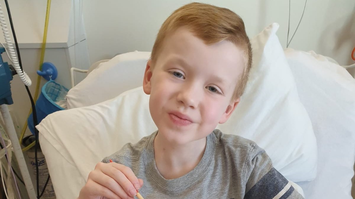 GCH_Charity's tweet photo. Riley spent five months in hospital this year, during the height of the pandemic. He has designed our exclusive Christmas card, called Festive Hospital Heroes.

Hear Riley's incredible story and get your cards for £4➡️https://t.co/hw933gp30v https://t.co/FdTbR4uGWt