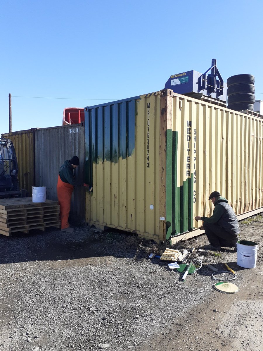 Not just the turf that's green here at Elliotts turf