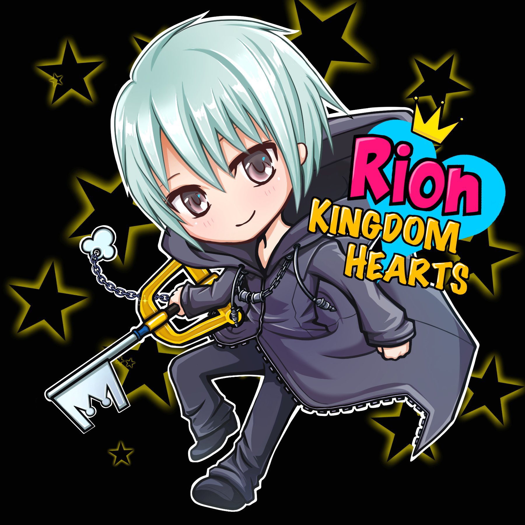 Mamin アイコンイラスト Youtube配信者さまのキャラクターでキングダムハーツをモチーフにしたアイコンでした 初ジャンルですが楽しく作成させていただきました ご依頼ありがとうございました T Co Iwz1ctdovs Twitter