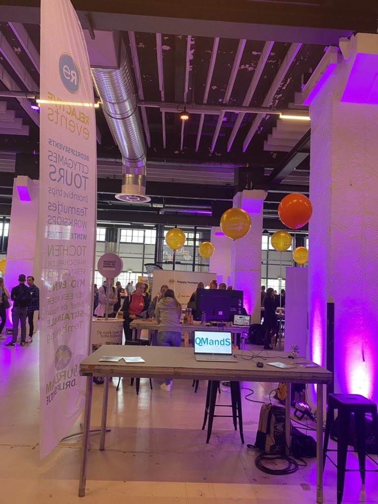 RelactiveEvents's tweet image. #careerevent2021 #klokgebouw #fontys #FHEC nice to be back live!