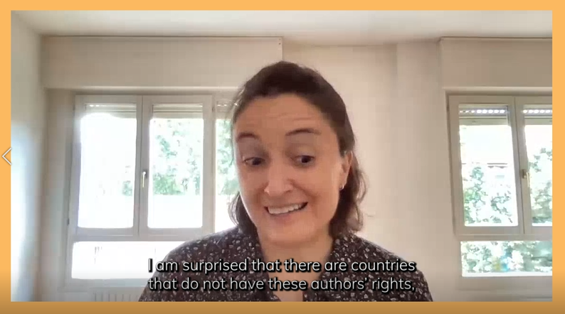 saabrussels's tweet photo. “I am surprised that there are countries that don't have authors’ rights, even more so now that it is a very global market... We have therefore plenty of reasons to ensure that all screenwriters have the same rights” #EstherMorales
#WeLoveAuthors #FairRemuneration #CreateALiving https://t.co/0qiPkSbx6e