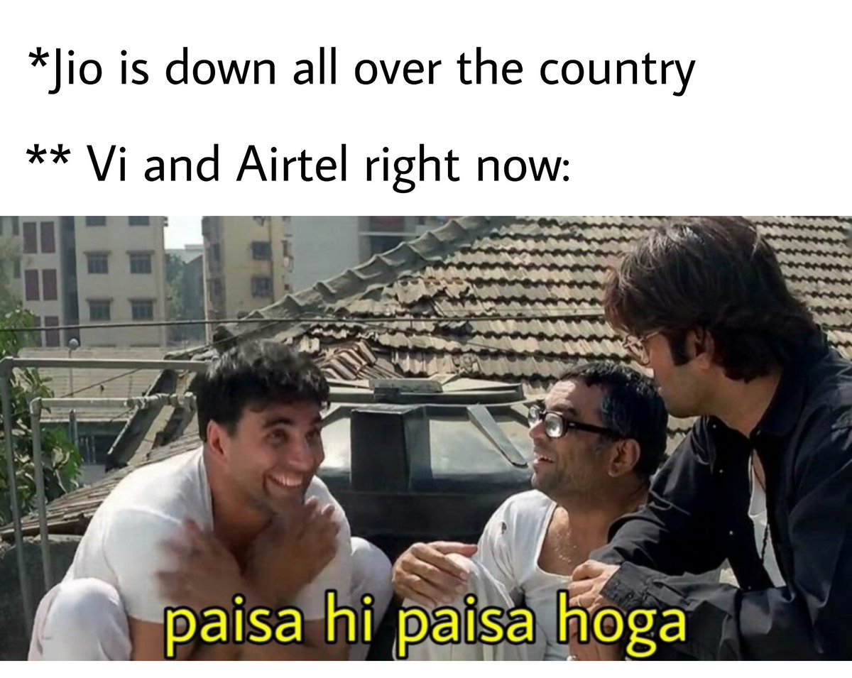 umeshsonii's tweet photo. Kb tk aisa chlega re baba?
.
.
#Jiodown #jio #jiodead https://t.co/oVJIvDeJoB