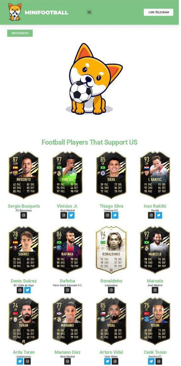 Sofwan10550253's tweet photo. @COiNSTANTIN1 @binance @Jose_Delbo @MiniFootballBsc Check out @MiniFootballBsc We are bringing together the football and crypto community.
⚽️Fantasy Football Coming Soon
⚽️Huge Prize Giveaways 
⚽️Huge Marketing Push 
⚽️top 10 exchange coming soon
⚽️59K+ Holders
⚽️ NFTS Coming Soon 
MiniFootball BSC Token https://t.co/IPv0NIoCII