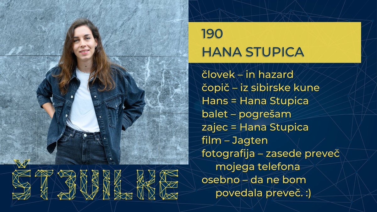Ta teden gostimo ilustratorko <a href="/hanastupica/">Hana Stupica</a>. Za začetek igra asociacij, več pa v prihodnjih dneh v #stevilke190. #stevilke