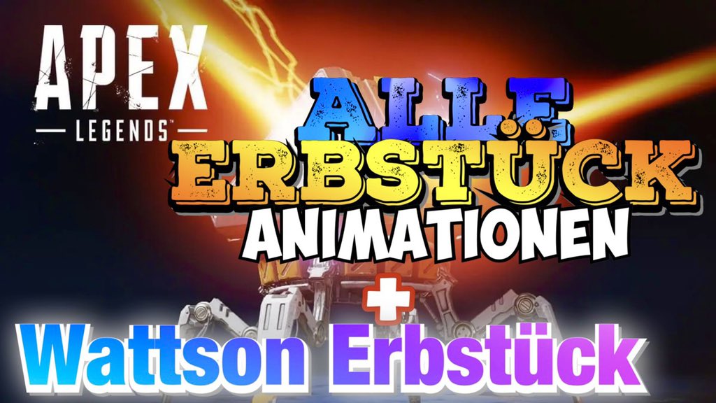 Das neue Wattson Erbstück + Animation im neuen Video ❤️ #ApexLegends #twitchtv #TwitchDE #YouTube #youtubechannel #youtubeDE <a href="/GermanYoutuber2/">German Youtuber Support</a> <a href="/GermanTwitchRT/">GermanMediaRetweet</a> <a href="/YTCreatorsDE/">YouTube Creators DE</a> @TwitchDESupport @PushTwitch 

youtu.be/q60P8bT-qkw