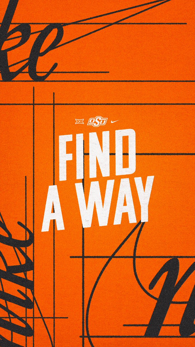 Cowboys always find a way.

#LetsRide I #GoPokes