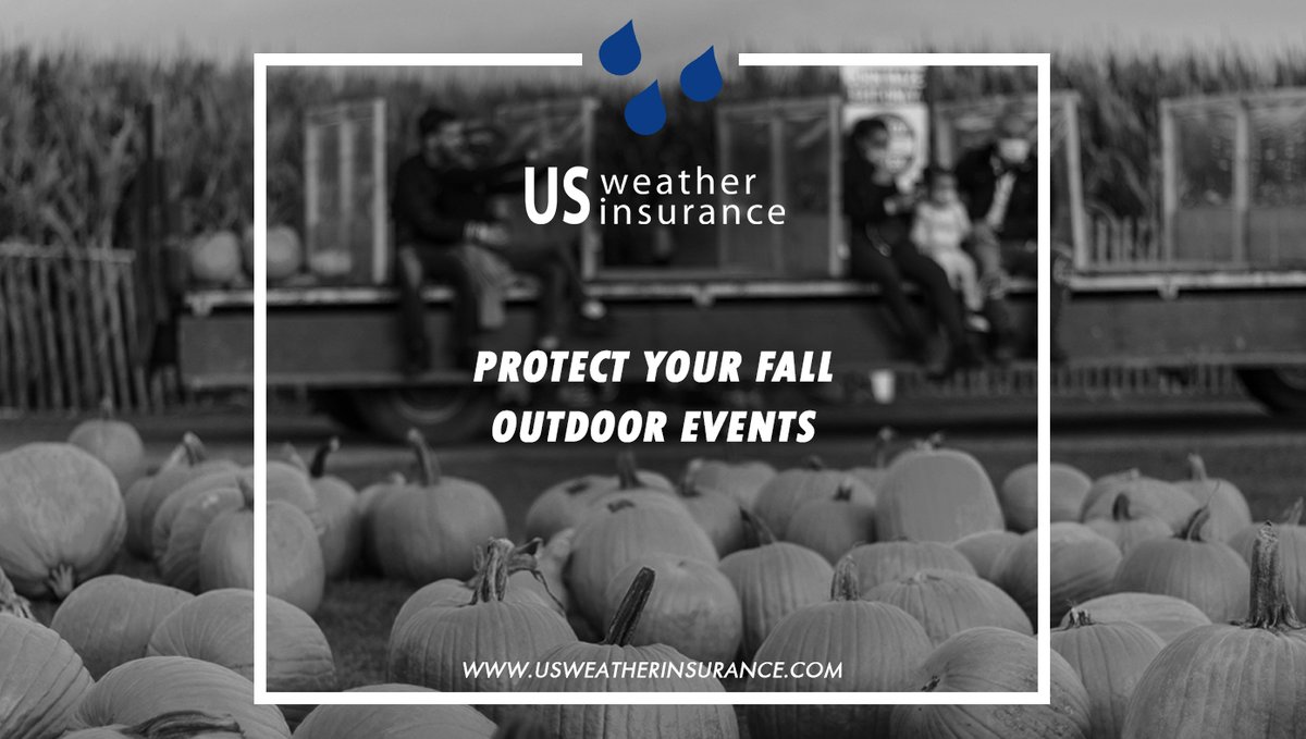If you are planning on holding an event this fall, you may want to get familiar with our special event insurance. This coverage protects against the loss of projected profit, total event cost and guarantees that your special day is not spoiled by the weather.