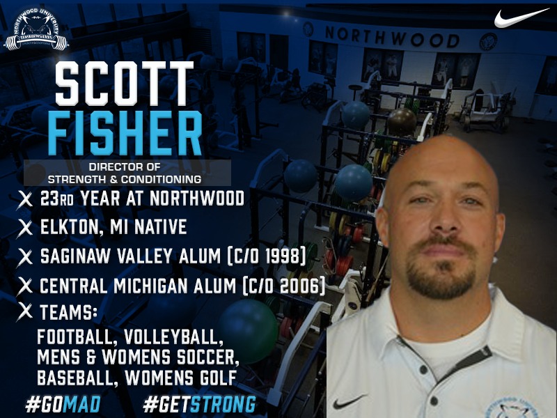 NorthwoodSnC's tweet photo. Continuing to introduce our staff again this week on #WeWorkWednesday Director of Strength and Conditioning Coach Fisher https://t.co/a2CjvFD4Vy
