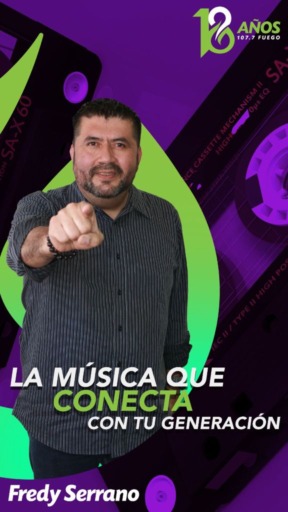 .Hoy esta de cumpleaños <a href="/1077Fuego/">107.7 Fuego GMV</a> Que orgullo ser parte de  en sus 18 años #ConectamosConTodos 🎉🎊🎂📻🔥 🔥🔥🔥🔥🔥🔥🔥🔥