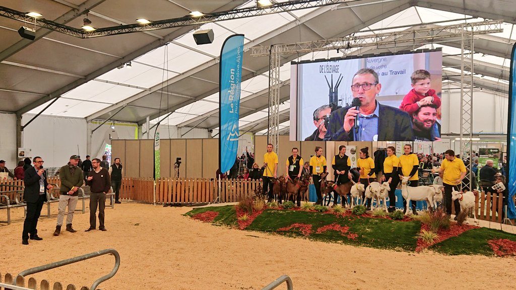 📣 La filière laitière caprine monte sur le ring pour la présentation des alpines et saanens avec <a href="/capgenes/">Capgènes</a>, et un zoom sur la filière régionale #AURA par le <a href="/CrielAMC/">Les produits laitiers des Alpes au Massif-Central</a> 🐐 

📌 Rendez vous sur le stand de l'<a href="/anicapfr/">ANICAP</a> au hall 5 <a href="/SommetElevage/">SOMMET DE L’ÉLEVAGE</a> 🐐

#chèvre #caprin #SommetElevage