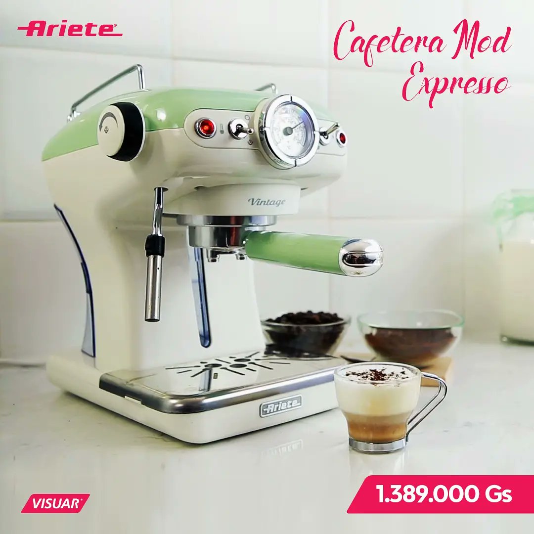Abacel's tweet photo. Hacé tus mañanas únicas iniciando con un buen café hecho con Ariete.. ☕
Disfruta de un café delicioso y bien hecho que te acompañará al inicio y al final del día 😍☕
👉Conocé más  de éste producto ingresando a:
🌐 https://t.co/q08zheCgT3

Contactos:
📞021 500-990
📲0976 764-253 https://t.co/97gwCH0ytE