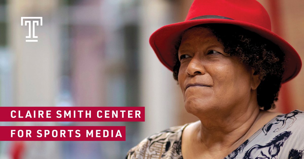Klein to name new Sports Media Center after pioneer who set the standard for women in sports media Claire Smith, KLN ‘79. klein.temple.edu/clairesmithcen…