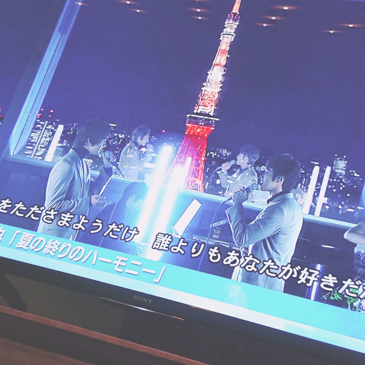 ae___kyouka__04's tweet image. 보고싶어 못 참겠어요。
#東方神起FNS 
@TVXQ