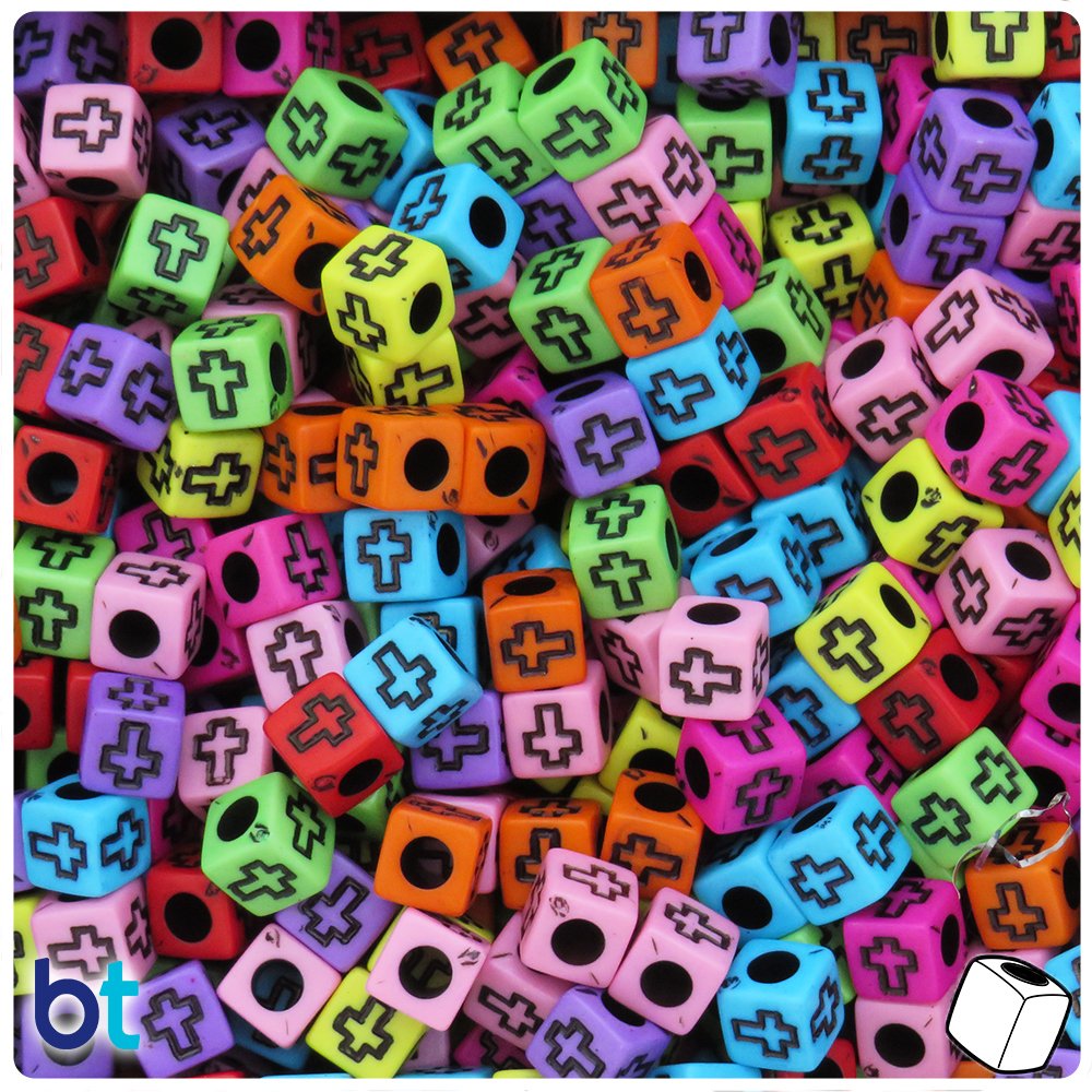 BeadTin's tweet photo. New to our Alpha Beads selection, these 6mm cubes with a cross design. Available in 10 variations. 200 Beads for just $1.99. https://t.co/4IYg1mFYQK https://t.co/19NZnQQ3r8