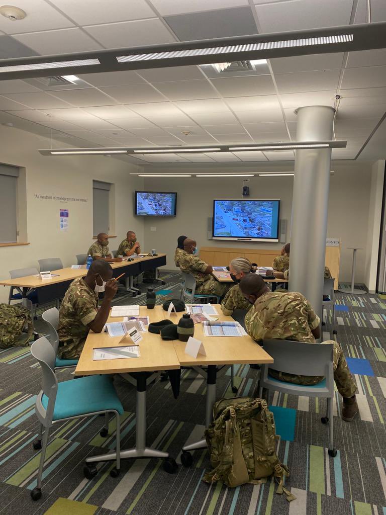 TCIRegiment's tweet photo. Drill Nights continue for the TCI Regt with training at Fortis TCI on 22-23/09/21
This training provided Knowledge &amp; Skills in various disciplines relating to Environmental, Health and Safety

#TCIRegiment🇹🇨
#TCIStrong💪🏾🇹🇨
#TCIProud✊🏾🇹🇨
#HADR #HazardManagement #Safety @fortistci https://t.co/a9ermEKRxI
