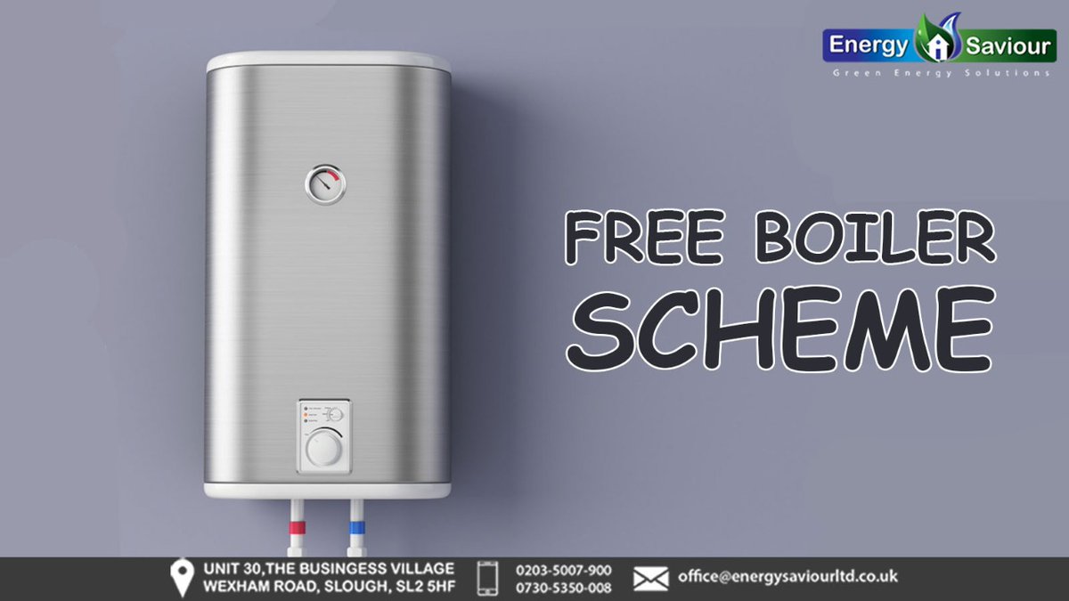 The free boiler scheme was launched in January 2013 with an aim to reduce the UK's energy consumption and provide grants to low-income households in order.
#freeboilerscheme2020 #boilerservices
#eonfreeboilerscheme2020
#britishgasboilergrant
#boilergrant
energysaviourltd.co.uk/claim-free-boi…
