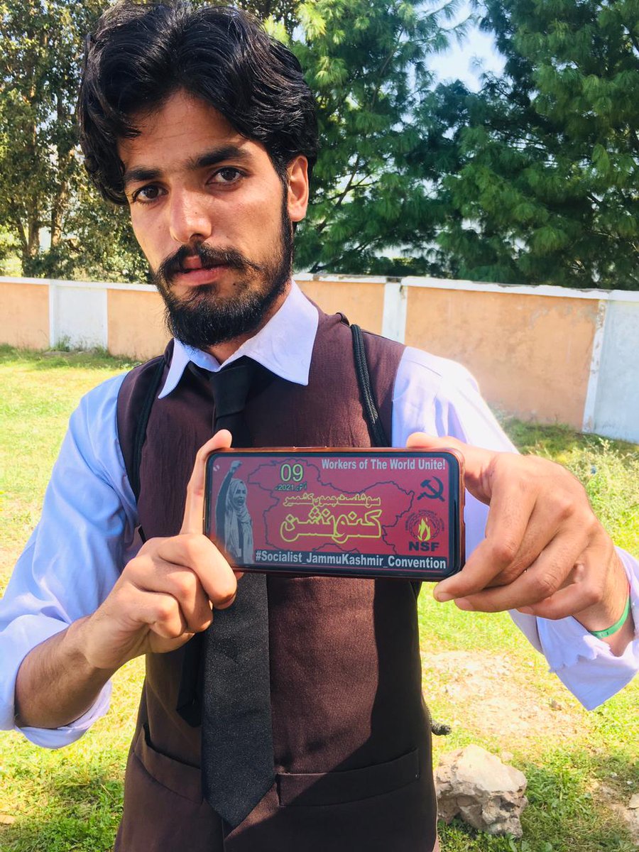 FaizanAliSarwar's tweet photo. Students reject NLE.
#NoToNLE
#notomdcat
#Socialist_JammuKashmir_Convention https://t.co/RlJUh1iaM3
