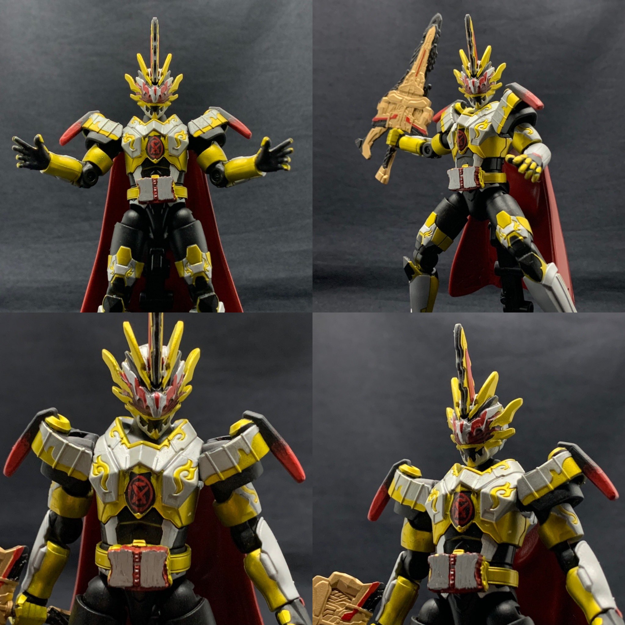 S.H.Figuarts 仮面ライダーソロモン 塗装改造 仮面ライダーセイバー