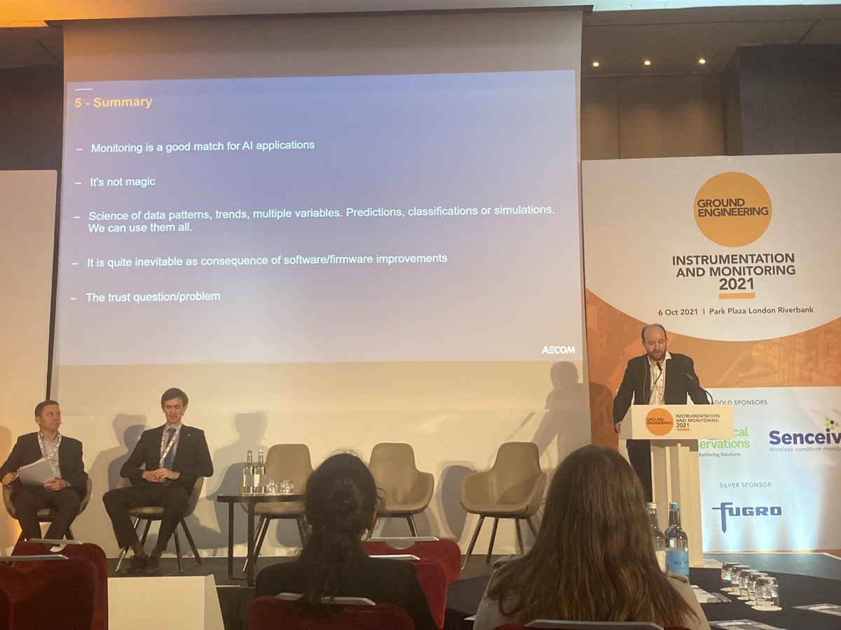 GE_magazine's tweet photo. The 2021 #GEBasements and #GEMonitoring conferences are going strong, with lively discussions at the two event streams about the #netzero agenda and the "trust problem" with #groundengineering #data. @GEevents https://t.co/ObhxXZu6tS