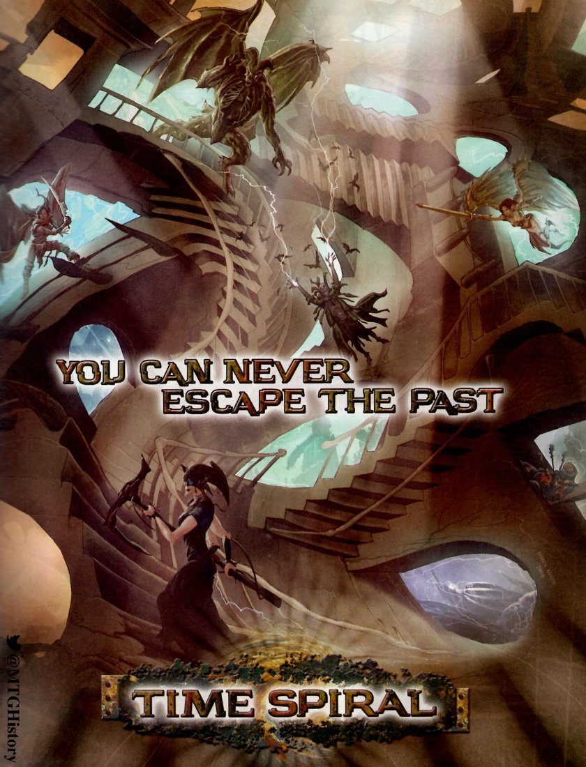 TIME SPIRAL—a set focused on nostalgia for Magic's earliest years