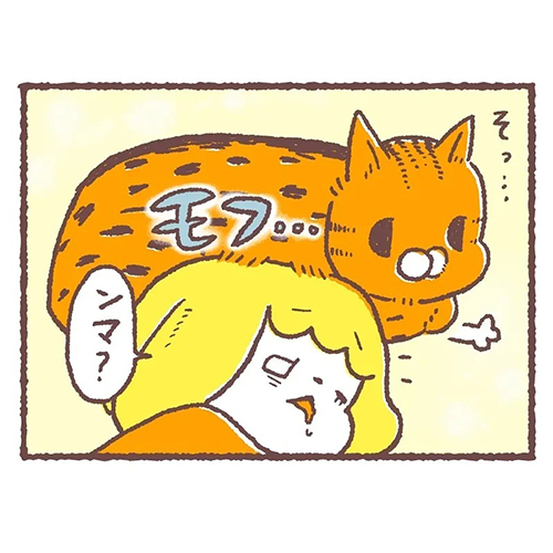 猫「カプッ(起きろ!)」夫「イタタ!」 子どもに優しく夫に厳しい猫の起こし方の差に困惑する飼い主の漫画 https://t.co/zjR3uIsjj1 @itm_nlabより 