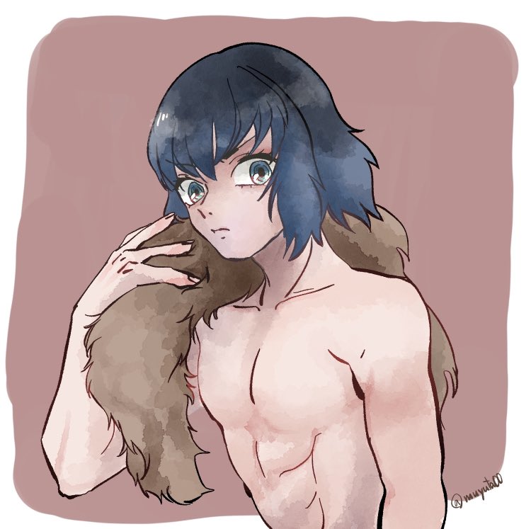懐かしいのを発掘したけど昔描いたのはほぼ伊之助だった。 