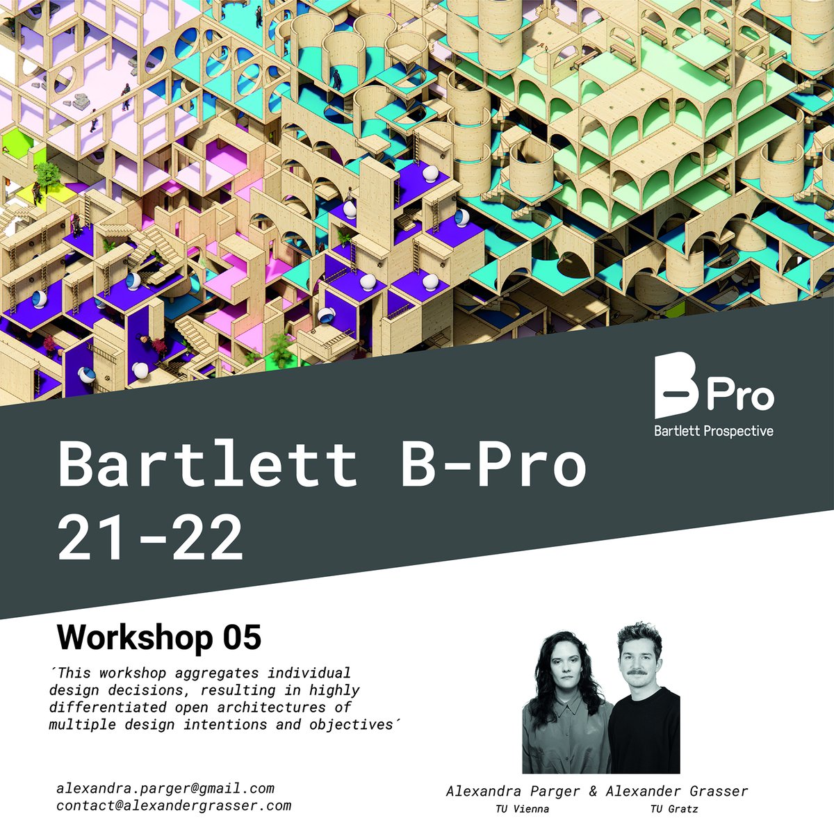 grasser_alex's tweet photo. I will be teaching a computational architecture workshop at the bartlett b-pro in london with my partner alexandra parger. Today was the kick-off, 10 exciting days of #collaborativeobjects ahead 👀🚀
#architecturemachine #realtimearchitecture
#generativeart #architecture 👷‍♂️👷‍♀️💎 https://t.co/cSVYmhaQ1B