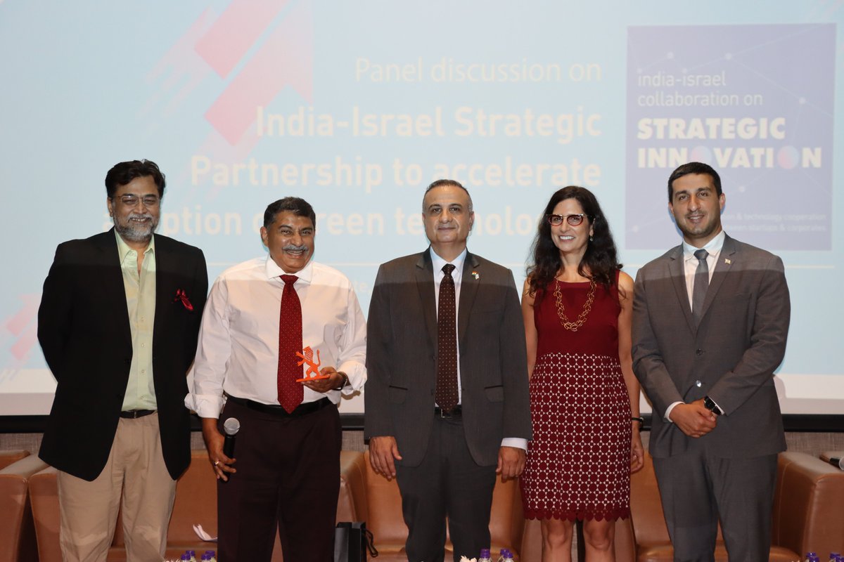 iCreate &amp; @StartUpNationHQ today announced their partnership on tech innovation to drive adoption of green technologies. The collaboration was announced during panel discussion which was attended by delegation from Israel &amp; India
#iCreateWithYou #strategicinnovation <a href="/JaloteAnupam/">Anupam Jalote</a>