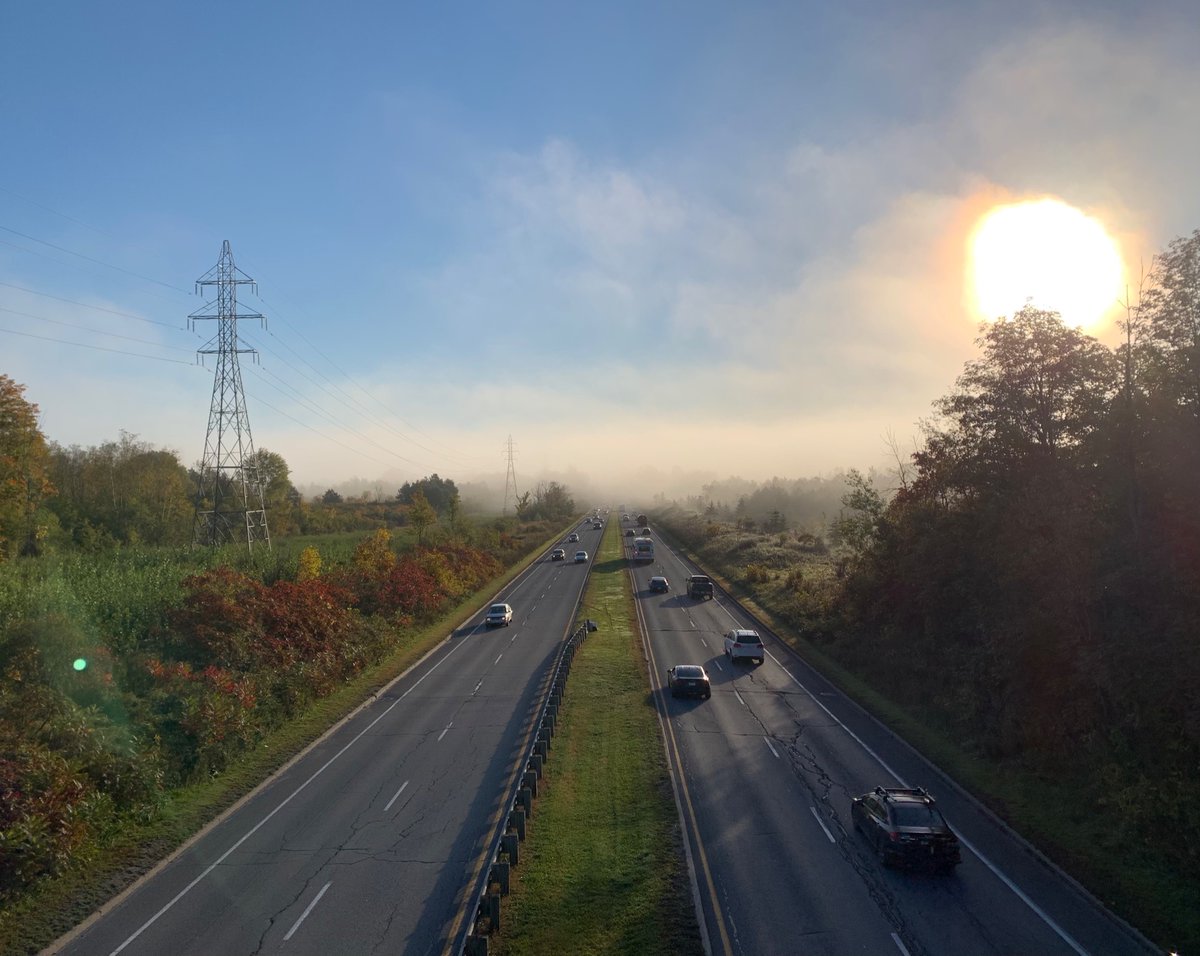 20 minutes by bike and I’m in a car-free paradise. Feeling grateful this morning for Gatineau Park 🍂