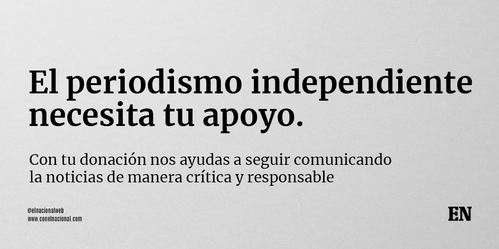 ElNacionalWeb's tweet photo. Con tu aporte nos ayudas a mantenernos operativos y que sigas encontrando la verdad en el lugar de siempre. Apóyanos ingresando a https://t.co/HlsUmzhH2y haciendo tu donación. https://t.co/1yV9L57A6R