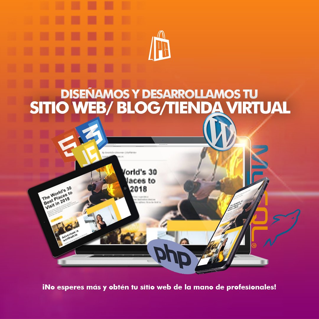 promogramve's tweet photo. DISEÑAMOS Y DESARROLLAMOS TU SITIO WEB/BLOG/#TIENDA #VIRTUAL

Contamos con programadores, diseñadores y maquetadores expertos en tecnologías #web. Diseñamos  sitios de cero basándonos siempre en los requerimientos del cliente.

#promogramve #paypal #marketing #WordPress #WhatsApp https://t.co/7iB7cbtM4n