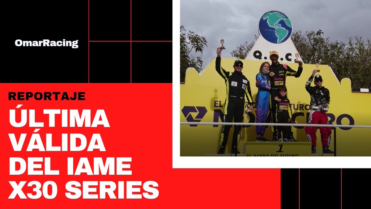 RaulRamirezO26's tweet photo. https://t.co/nZ2W2Noaqx
Volvimos al Kartódromo Dos Hemisferios de la Mitad del Mundo en Quito para presenciar la última válida del Campeonato IAME X30 Series.
#omarracing #kart #karting #MitadDelMundo #KartodromoDosHemisferios #Quito #Ecuador #Automovilismo #Motorsport #IAMEX30 https://t.co/didTyuD3iu