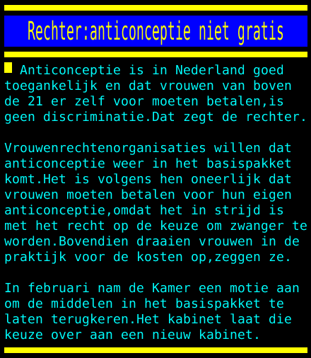 Rechter discrimineert