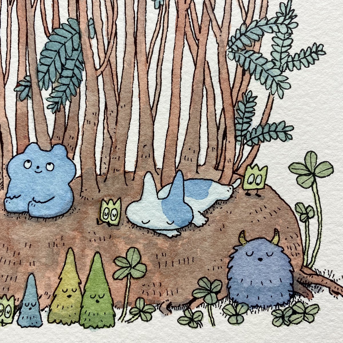 「」|ヒダカナオトのイラスト