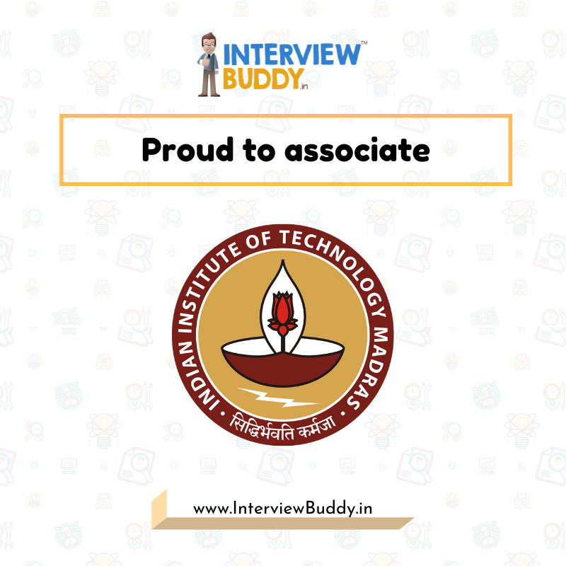 IntrvwBuddy's tweet photo. We are happy to associate with this institute of national importance @iitmadras
#mockinterviews #interviewpreparation #hacktheinterview https://t.co/wD14eMkVXq