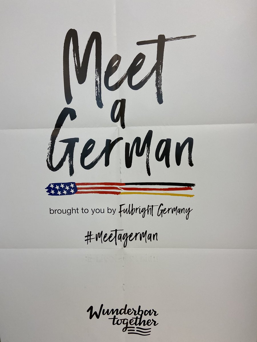FrauConnelly's tweet photo. National German Week Day 3: @RBHSGators are excited to participate in #MeetAGerman thanks to @fulbright_de and @AATGOnline Germany & the US are #wunderbar2togethr 🇩🇪❤️ @LOWLT @JacobSmith61 #celebrateRB22 https://t.co/sOhaSYRPmC
