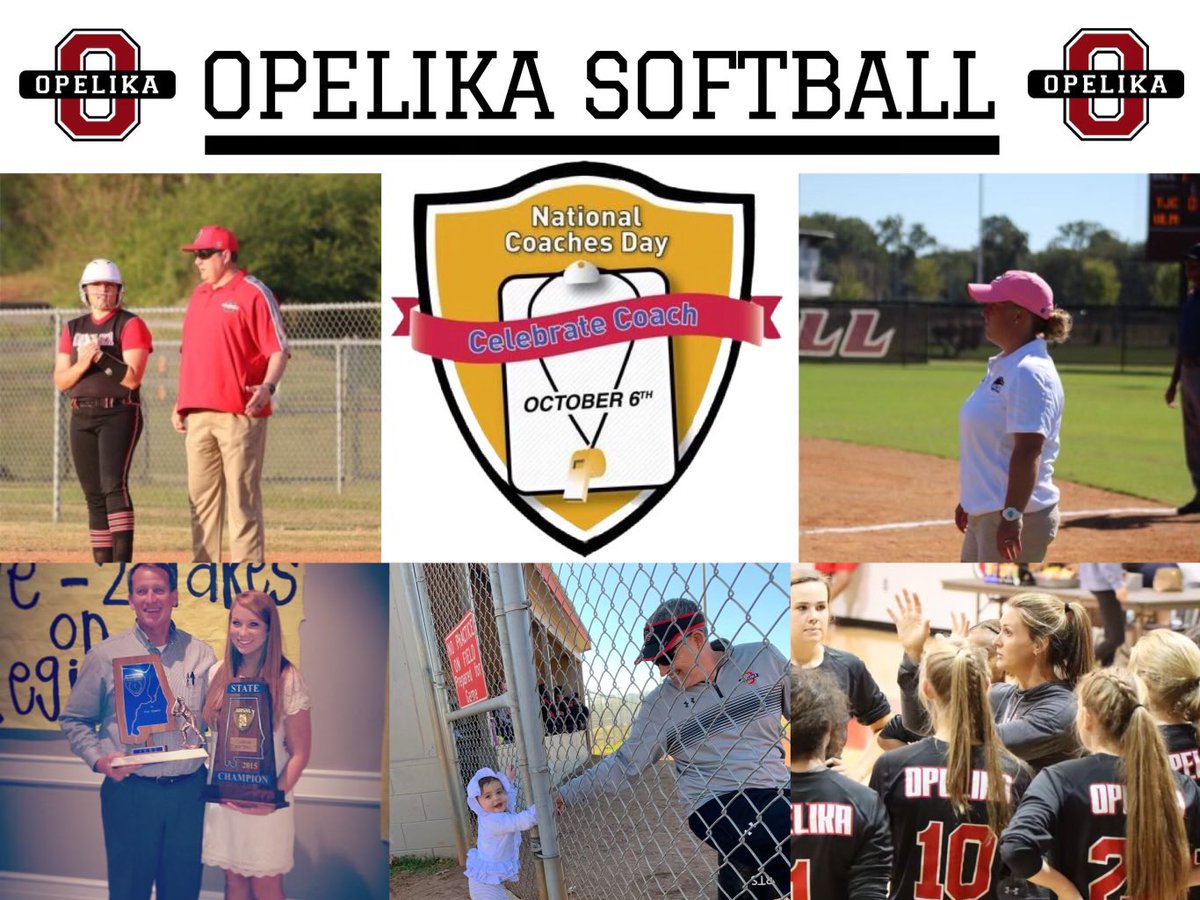 OpelikaSB's tweet photo. Happy #NATIONALCOACHESDAY to the best staff around!! @JessMullino @ToddKyser @cgagalac @robinMroberts @jguythornton https://t.co/EeKmeSCDJ4