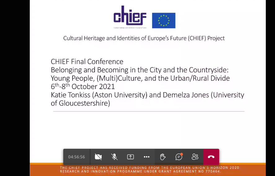 ChiefH2020's tweet photo. Another great panel at today's Conference on "Young People Making Sense of Culture: Between Inclusivity &amp; Ethno-nationalism"! Fascinating contributions from the UK, India, Croatia &amp; Spain!! #chiefprojectH2020 #youth #culture #nationalism #inclusion #identity #tradition https://t.co/cummJbyons