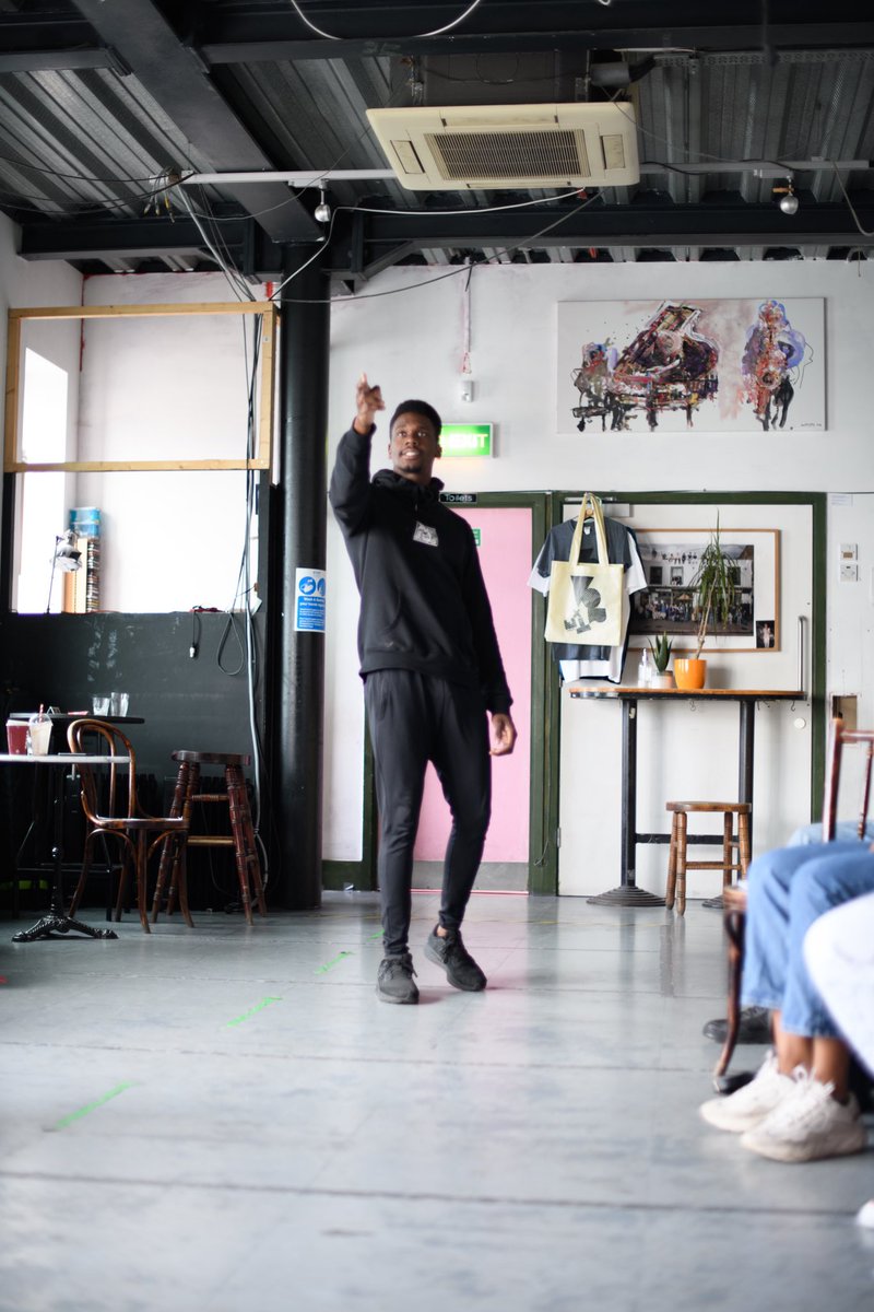 NicoleBotha_'s tweet photo. #10ReasonsWhy 

@arcolatheatre 

Thank you @vortexjazz for having us this week 🎶 

Ticks: https://t.co/1MGNokjldy

#poetry #spokenword #blacktheatre #theatre #londontheatre #Blacktober2021 https://t.co/9OFW2Cu5Dq